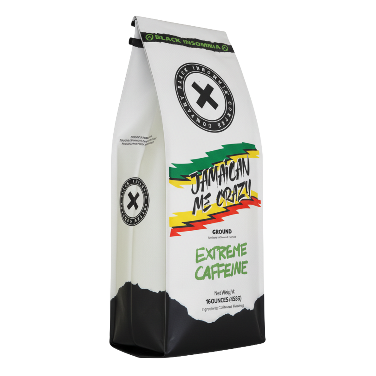 Jamaican Me Crazy Flavored Ground Coffee – Black Insomnia Coffee
