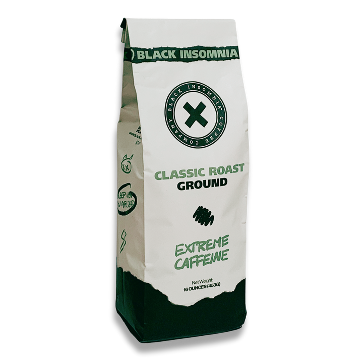 Black Insomnia Extreme Caffeine - Strongest Coffee in the World