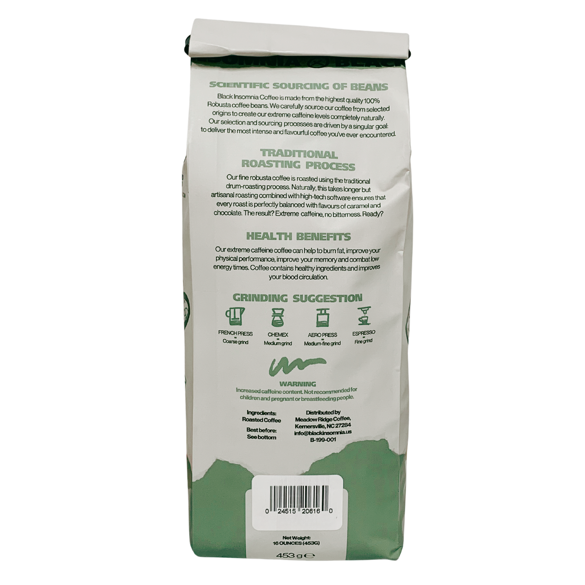 Black Insomnia Coffee | The Strongest Caffeinated Whole Bean Coffee