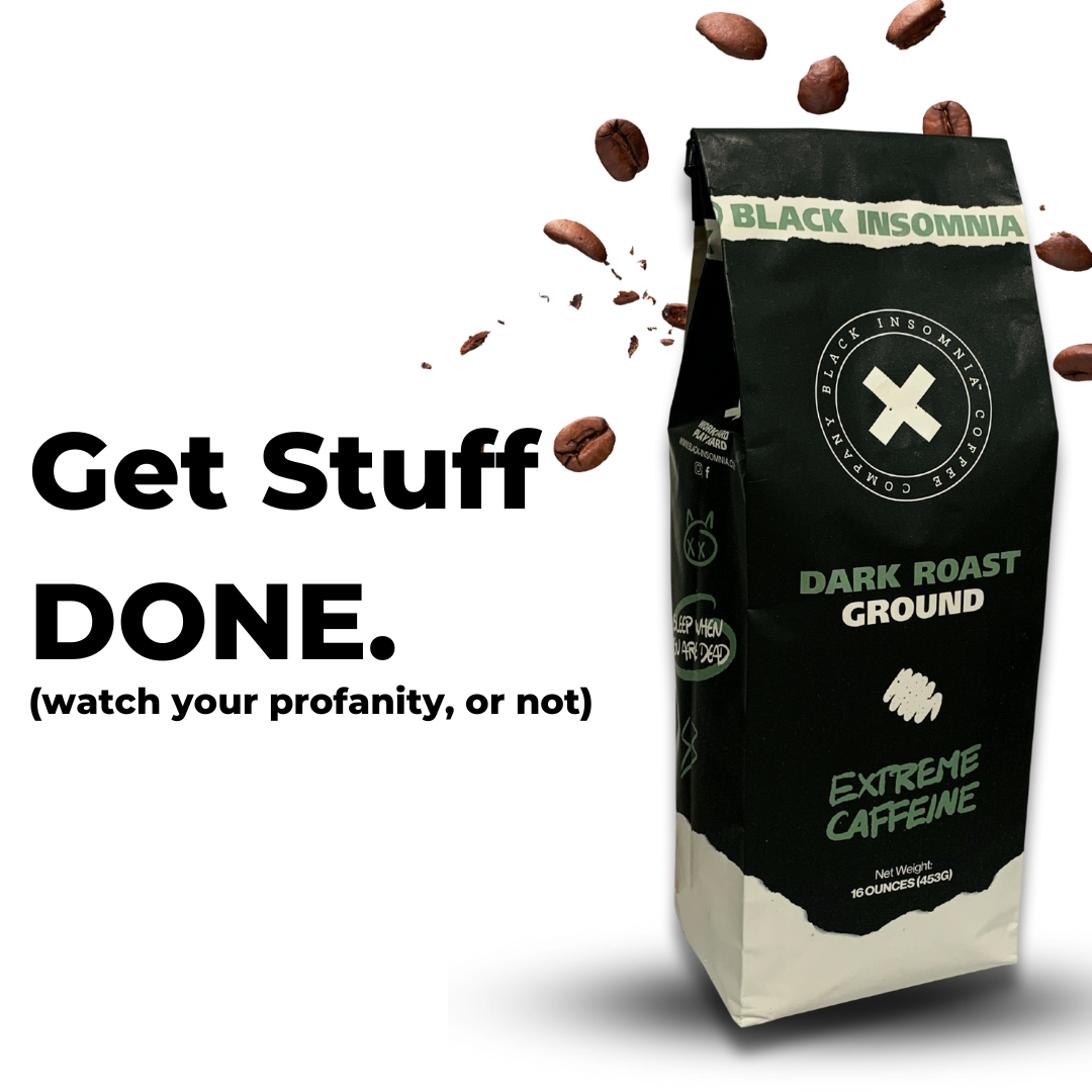 Extreme Caffeine - Ground Dark Roast Coffee